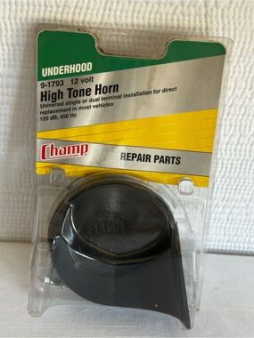 Champ 9-1793 High Tone Horn 12V 125dB 450Hz Underhood AutonHorn